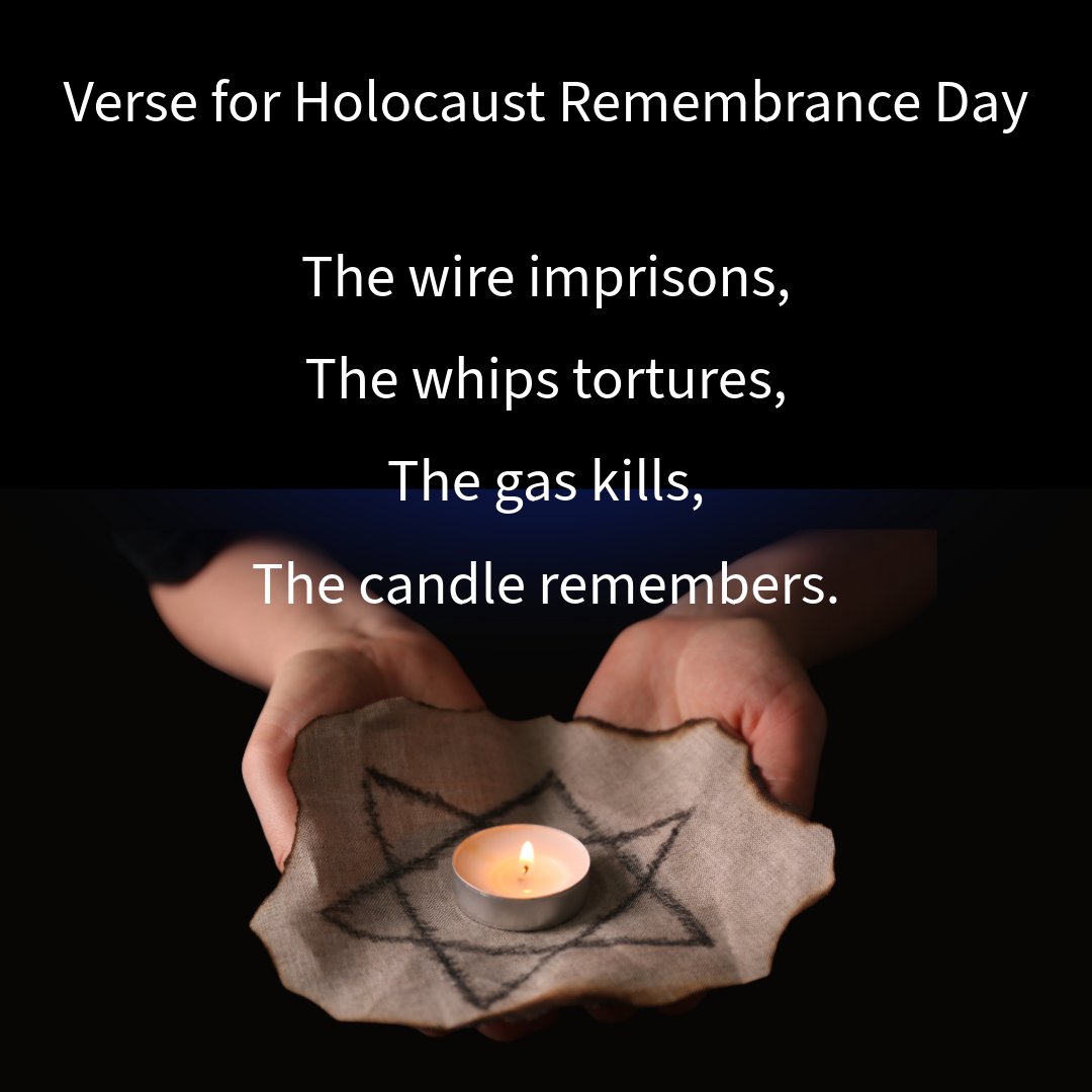 #HolocaustRemembranceDay  #NeverAgain