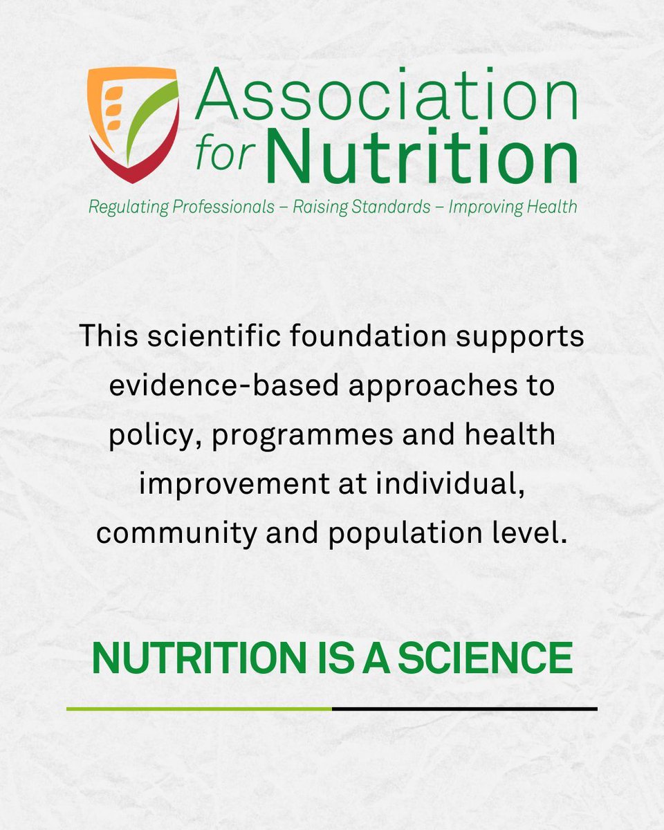 AfN_UK_'s tweet photo. #PublicHealthNutrition is grounded in science - drawing on areas including epidemiology, biostatistics, behavioural science and research methods.
#ANutrs & #RNutrs apply this evidence to individual and population health, policy and practice.
#NutritionIsAScience https://t.co/y09Iv59Oe3