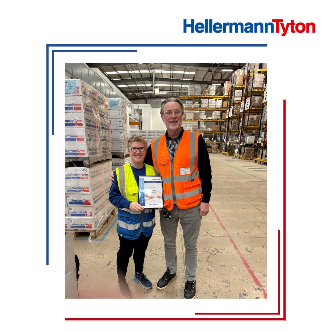 5 years of dedication!🎉

We are delighted to celebrate Kath reaching the five years milestone with HellermannTyton. 👏

Thank you for everything you do, your commitment and support to the team. Congratulations on this incredible achievement.🎉

#WorkAnniversary #HellermannTyton