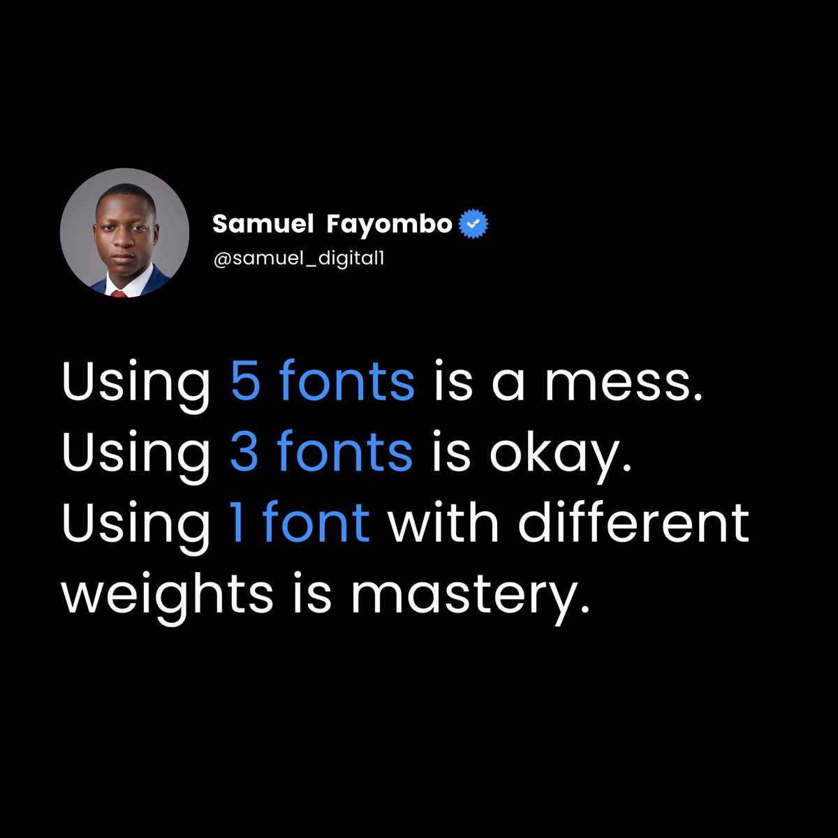 Samuel Fayombo tweet media