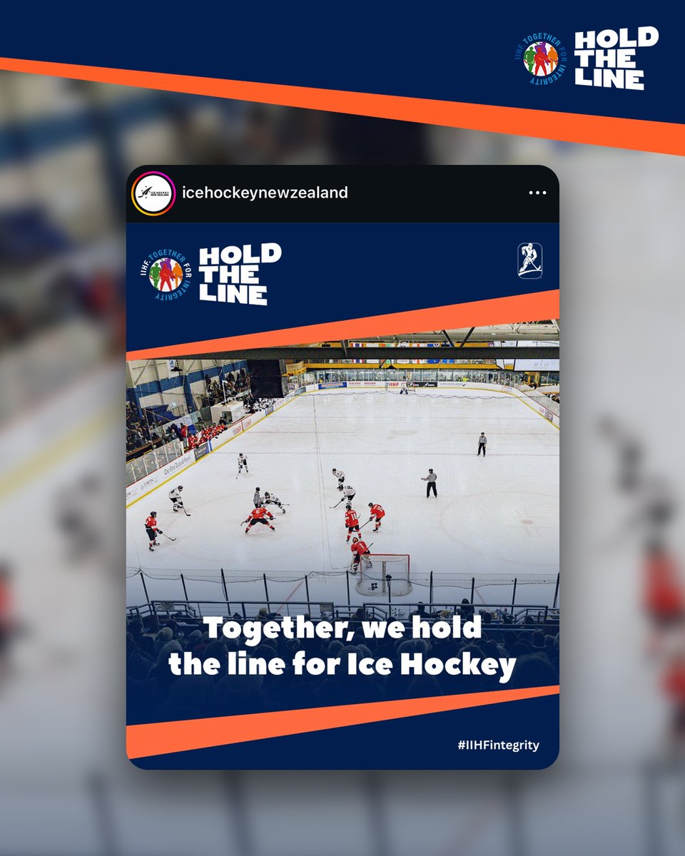 IIHFHockey's tweet photo. Thanks to everyone that took part in Integrity Week 2026! π
Keeping our sport safe, clean and fair is a community effort. Thank you for showing up for our sport! π
Together, we #HoldtheLine for Ice Hockey. π
#IIHFintegrity #IIHF https://t.co/AkrqJuGnav