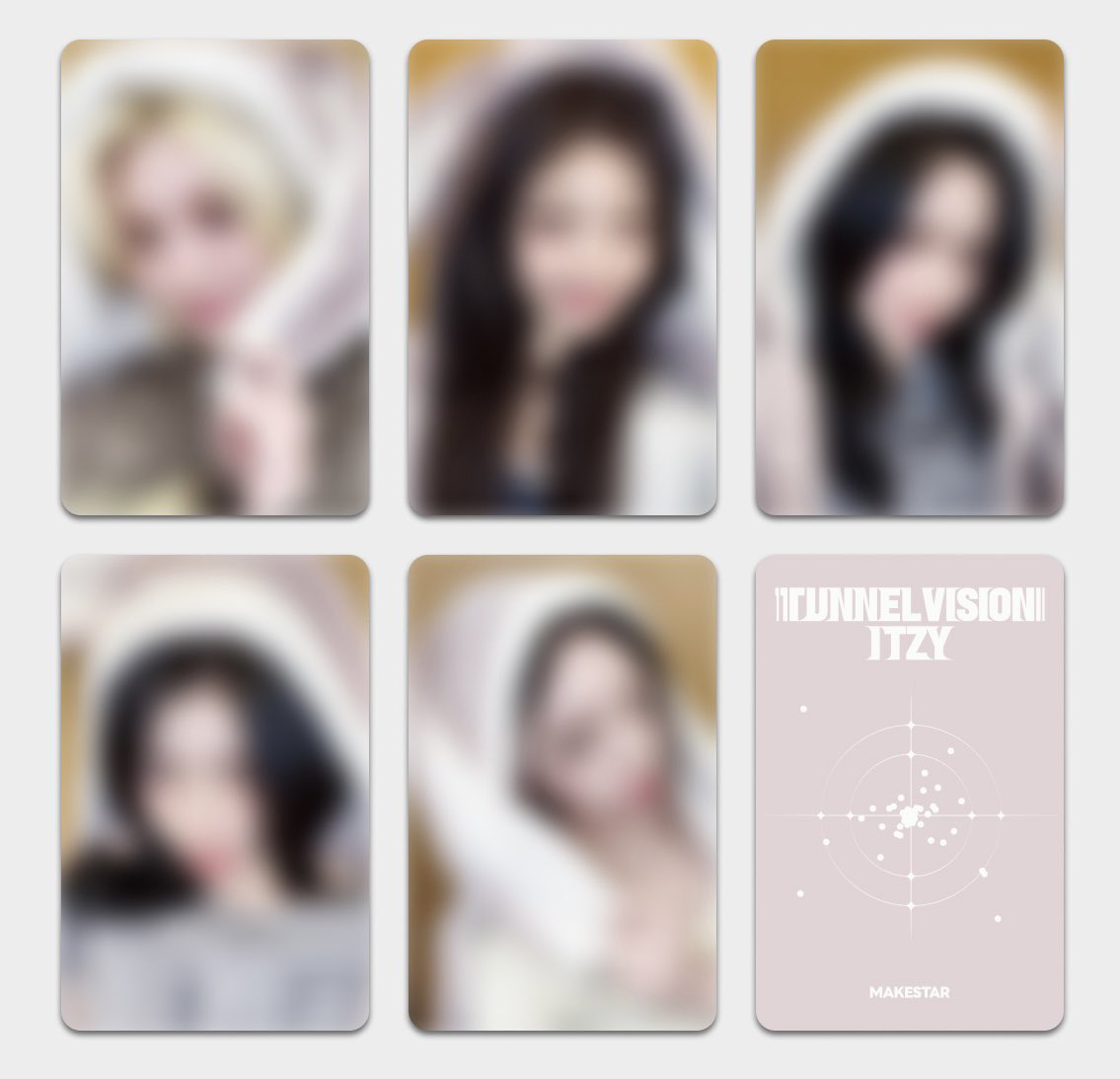 ITZY イェジ ヨントン 当選者限定 2カットフォト makestar 🐜 ITZY <TUNNEL VISION> TNVS makestar special kit event 2