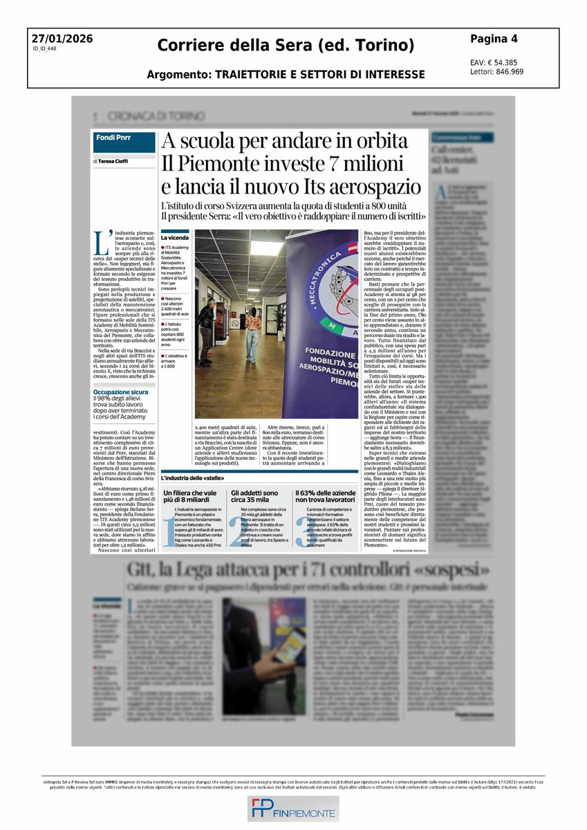 Distretto Aerospaziale Piemonte tweet media