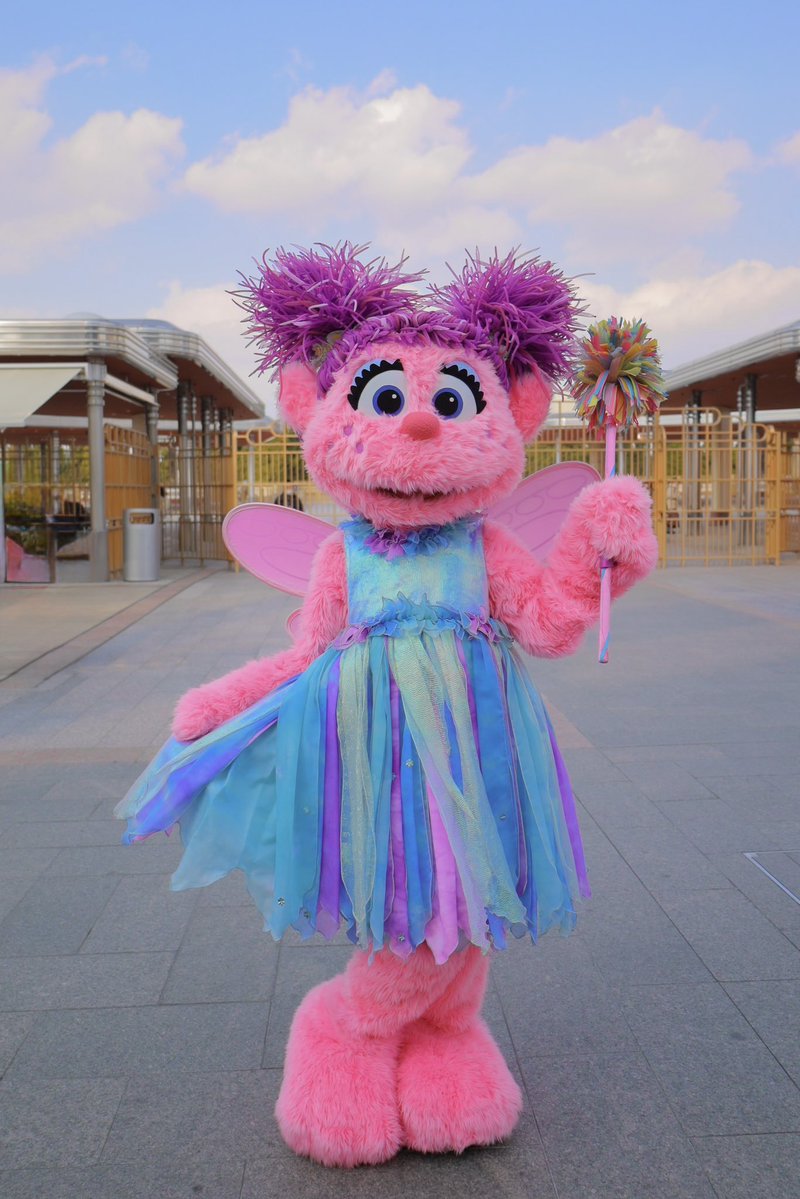 ふわふわでかわいいアビーちゃん🧚‍♀️

#USJファン #USJ  
#セサミ #セサミストリート #アビー
#sesame #sesamestreet