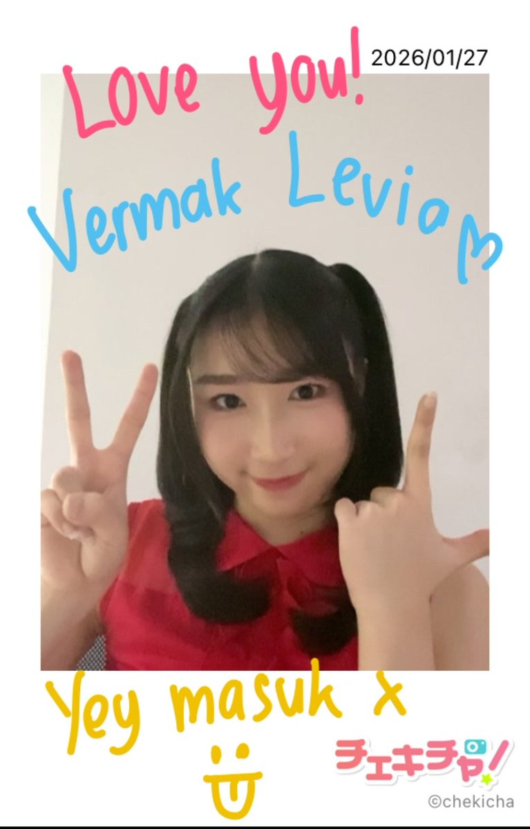 Seneng masuk X padahal ini akun isinya muka dia doang... #konsep tuh

Itu pose jadi handsign aja ya biar kamu ribet? 😁

Anyways, thank you for the birthday chekicha, Michelle!

Happiest birthday to you, dear. ❤️

Thank you for being you. <a href="/Levi_JKT48/">Michelle Levia</a>

#SeventeenthStep
#LEV17ATE