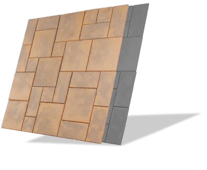 Chalice paving; a versatile kit that sits well in most outdoor spaces. Available in Honey Brown and Welsh Slate. 

bowlandstone.com/products/pavin…