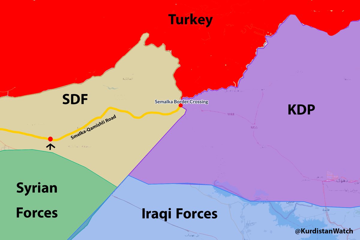 Many Syrian and Turkish accounts are gleefully tracking any truck moving from the Kurdistan Region into Hasakah’s Kurdish areas, claiming the cargo is “covered” and therefore must include weapons. The idea that these public convoys contain “concealed weapons or PKK militants” is