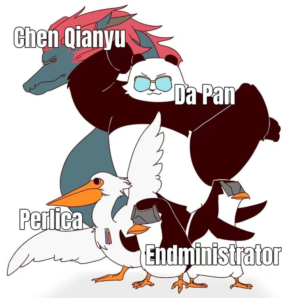 ChiefMemeO's tweet photo. Whose genius idea was this?! 😂 Did Endfield's classic squad just collab with Kung Fu Panda and the Penguins of Madagascar? 🐧 This crossover energy is unreal!#ChenQianyu #Endministrator #DaPan #Perlica #ArknightsEndfield #Endfield #ZerothDirective #アークナイツエンドフィールド https://t.co/WL4IHkdeXv