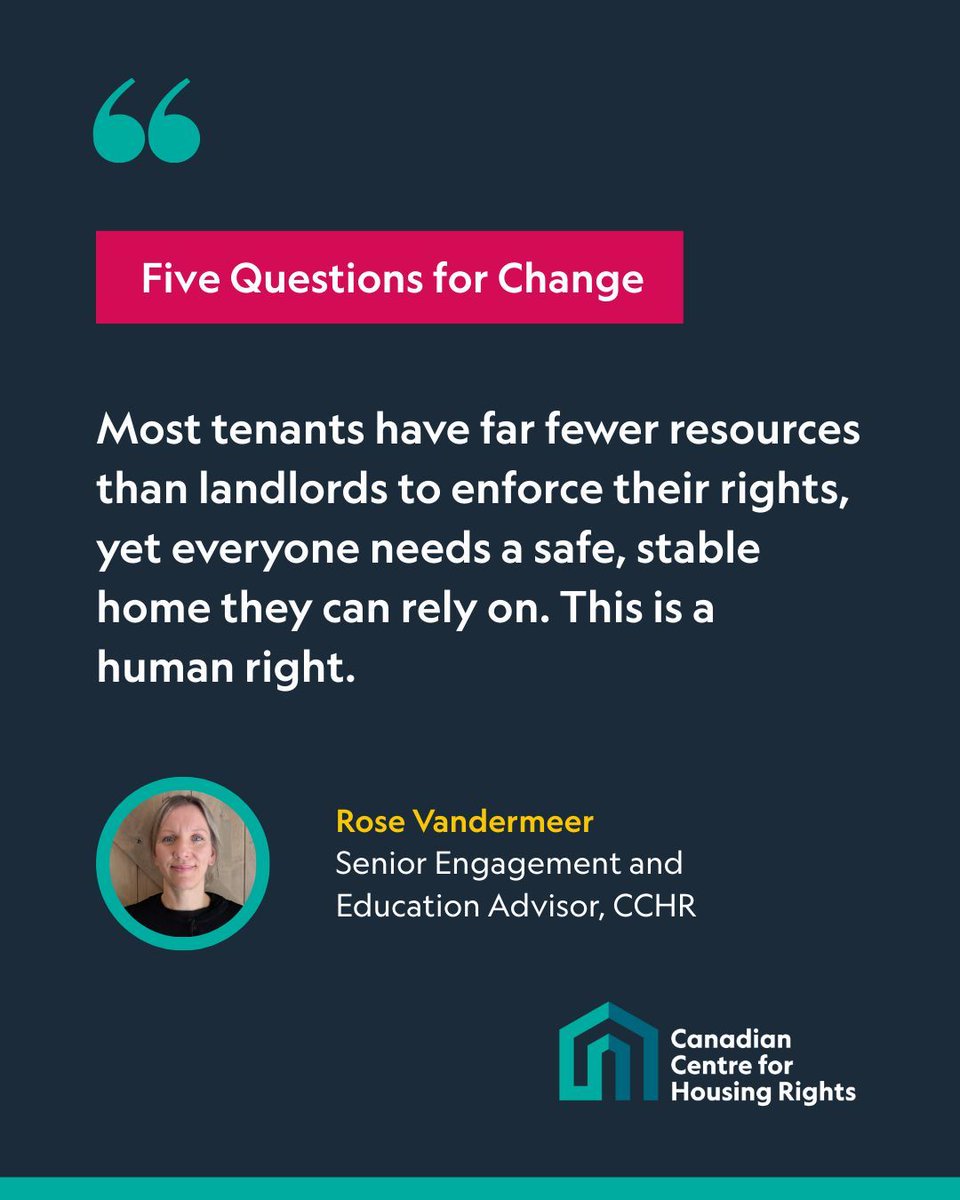 Canadian Centre for Housing Rights (CCHR) tweet media