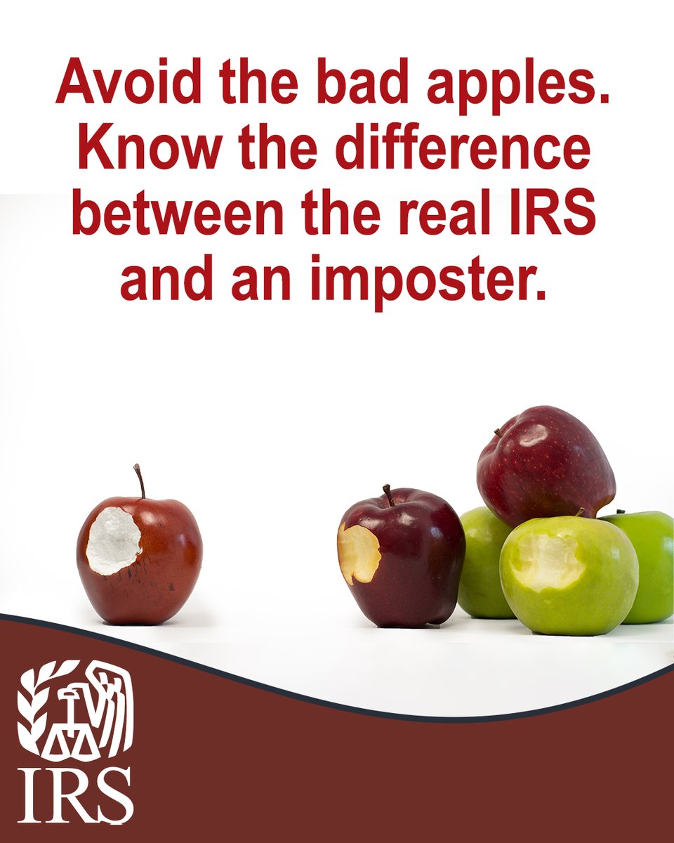 IRStaxsecurity's tweet image. If you get a call from the #IRS with demands for immediate payment or threats of arrest, IT’S A SCAM. Do not release any information or engage in any way. Hang up and report it at irs.gov/phishing
