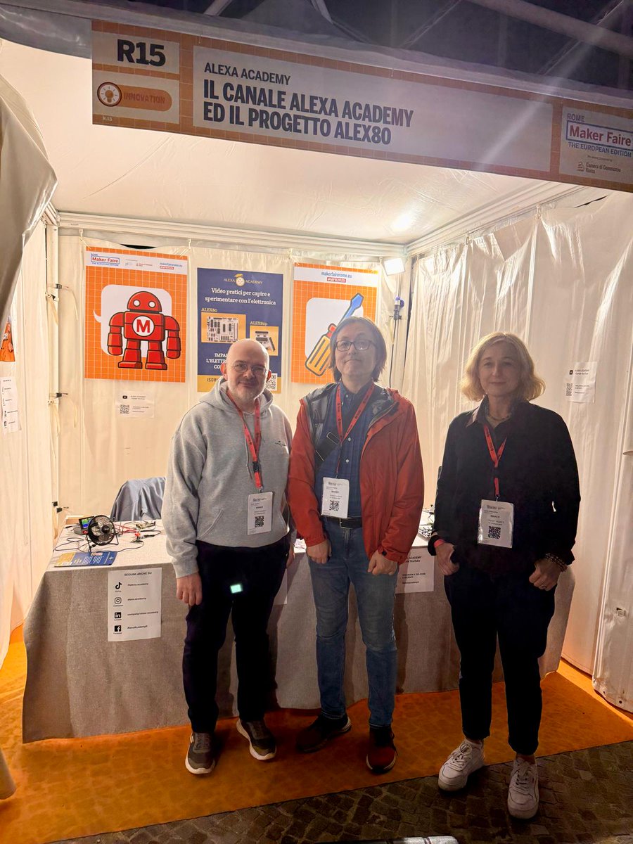 MakerFaireRome's tweet image. 🖥 Imparare l'#informatica partendo dalle fondamenta: #AlexaAcademy è un canale YouTube dedicato alla diffusione della conoscenza in ambito informatico ed elettronico, con un approccio pratico e accessibile. Il cuore dell’iniziativa è ALEX80, un sistema completo basato sullo