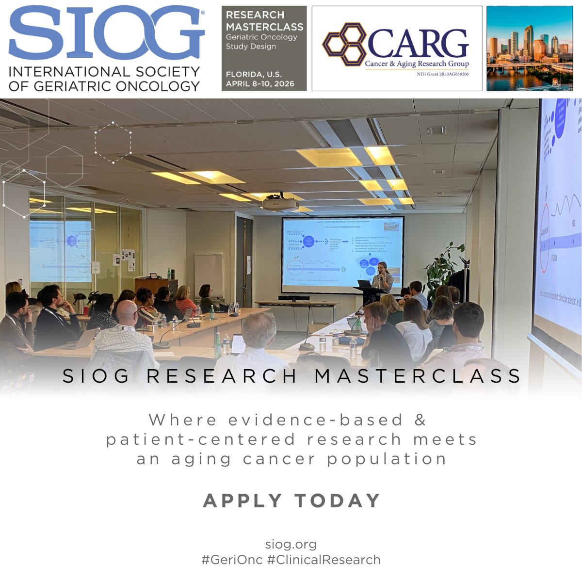 International Society of Geriatric Oncology (SIOG) tweet media