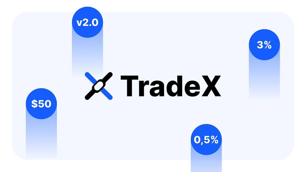 xage_trade's tweet image. Welcome TradeX - the first game in XAge ecosystem that turns virtual trading into real rewards.

Rules are simple: 
- Receive $50 daily on your virtual balance.
- Launch tokens and earn 3% in trading fees.
- Trade tokens to multiply your virtual balance.
- Invite friends and earn…