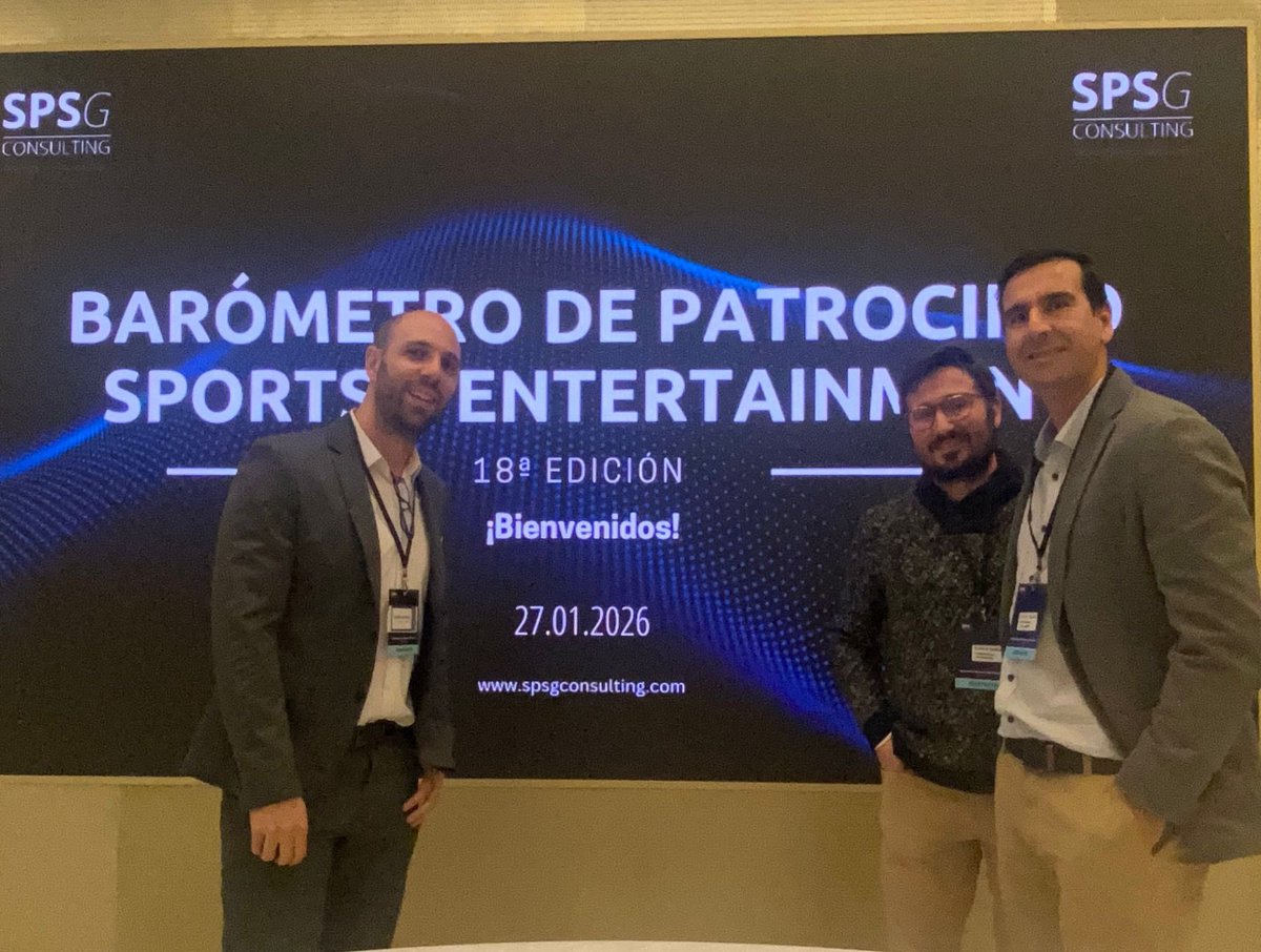 Un año más en el Barómetro de Patrocinio. Gran calidad en el panel desgranando las tendencias del futuro. 

Enhorabuena a los organizadores SPSG Consulting &amp; #CarlosCantó