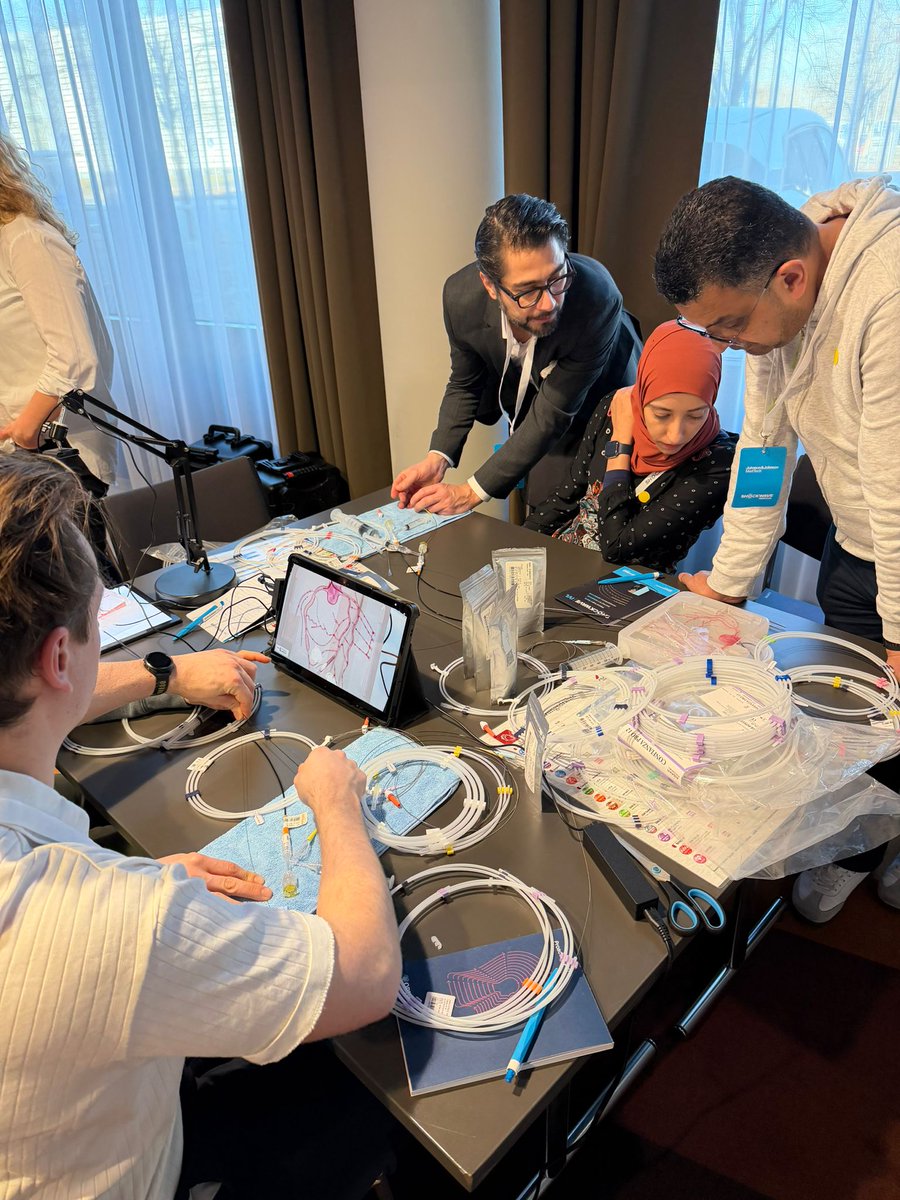 OptimaCTO's tweet photo. Day two of New Wave Germany 2026 is underway with hands-on PCI training.
The brain learns by trying, adjusting, and correcting.🧠💡
#NewWaveDE26 #handsonPCI #LearningJourney #ProactivePCI #OptimaEducation #pci #CardiologyEducation
@ShockwaveIVL @ASAHIINTECCMEDI @AcistMedical @teleflex