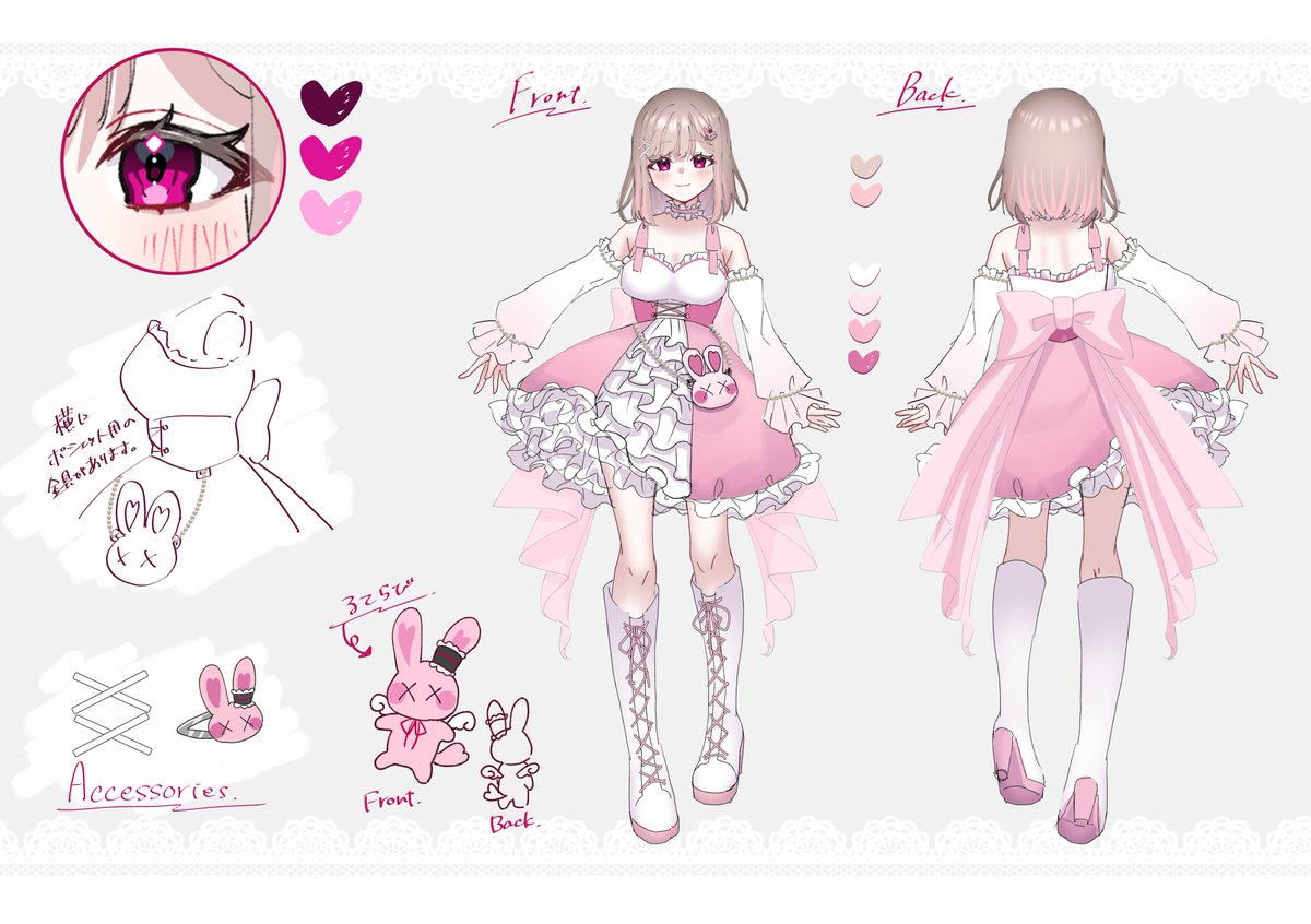 Rutera_nemui's tweet photo. 【 お知らせ 】

この度、るてらのコテキャラが少し変わりました(՞_  ̫ _՞)❕

服やアクセサリーなど追加して更に可愛くパワーアップしましたﾃﾞｽ♡

絵タグは変わらず【#るてあーと】
でチェックしてるので

参考に出来るように置いておきますᐡ- ̫ -ᐡ♡ https://t.co/3TecUam0Mv