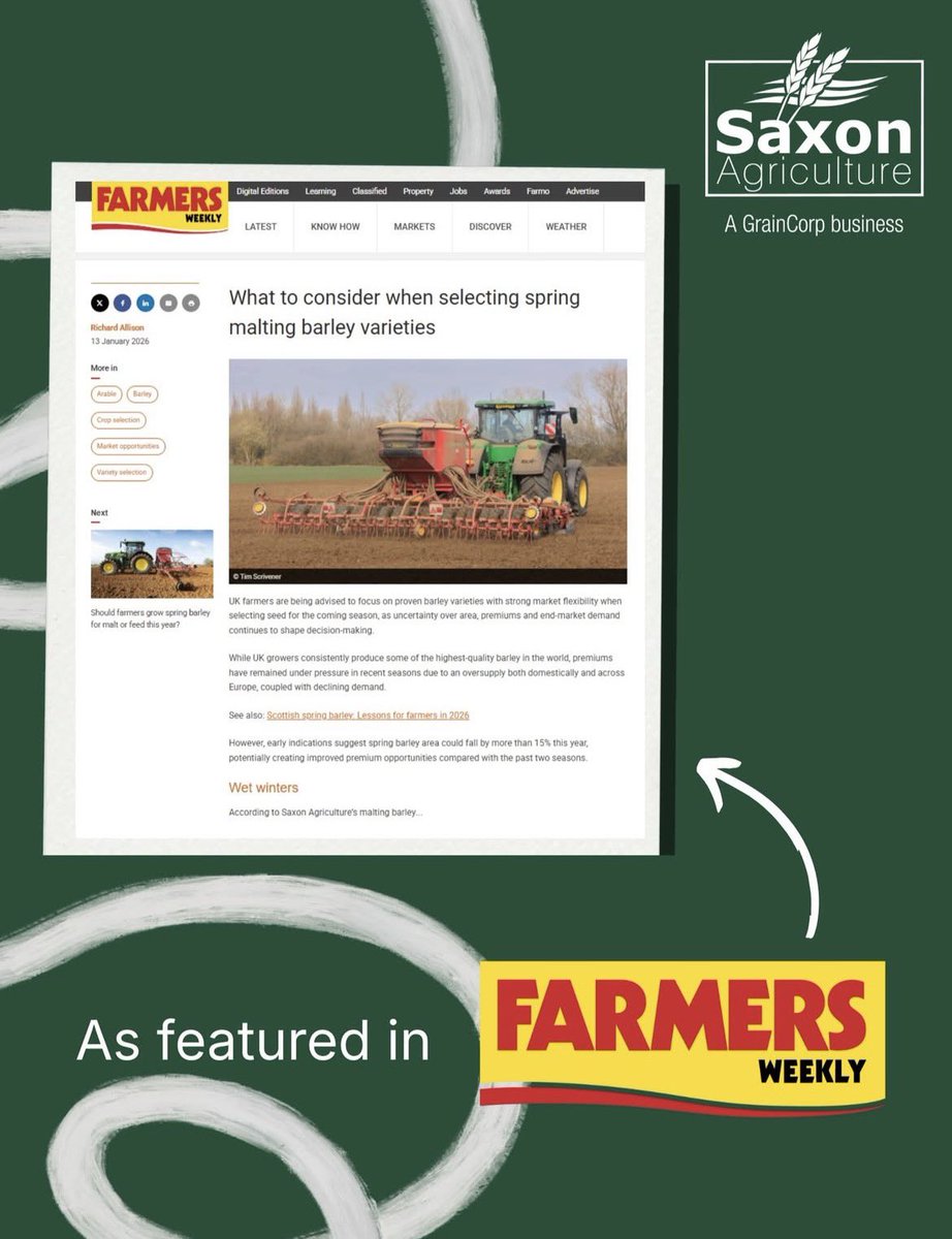 Saxon Agriculture tweet media