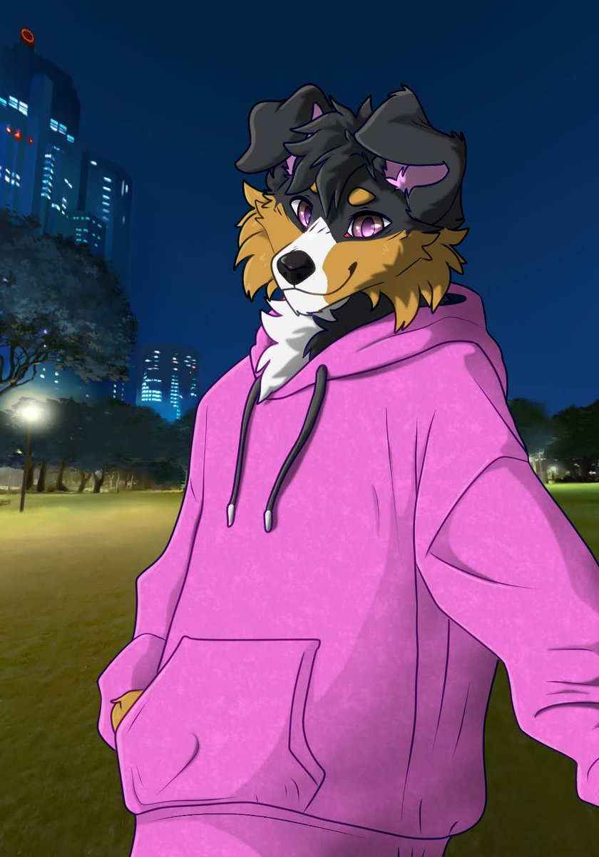 <a href="/OllieAussieShep/">OllieTheAussie 🇦🇺</a> in da park :3