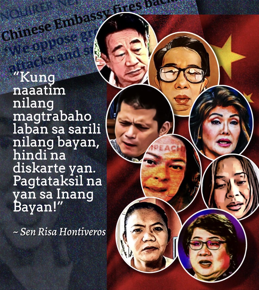joel_gregorio's tweet image. Senator Risa Hontiveros ; “Panahon na para malaman talaga natin kung sino ang kumikikita, sino ang nag-aamplify, at sino ang mistulang megaphone ng China dito sa Pilipinas…”

#PinoyWumaos #PilipinasGotTraitors