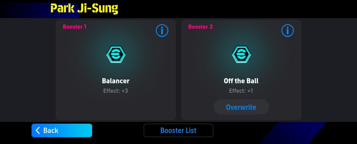 IXIMMIV's tweet image. Give your hole player or box-to-box  off the ball booster and thank me later