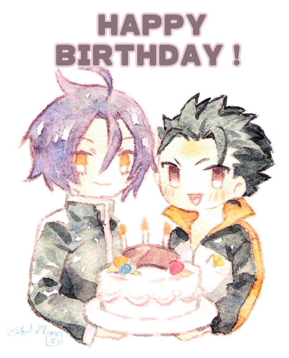 ナツキ・スバル 「見て～!姉( )がお誕生日プレゼントにユス描いてくれた～!可愛い～～ッッッ」|エンドレのイラスト