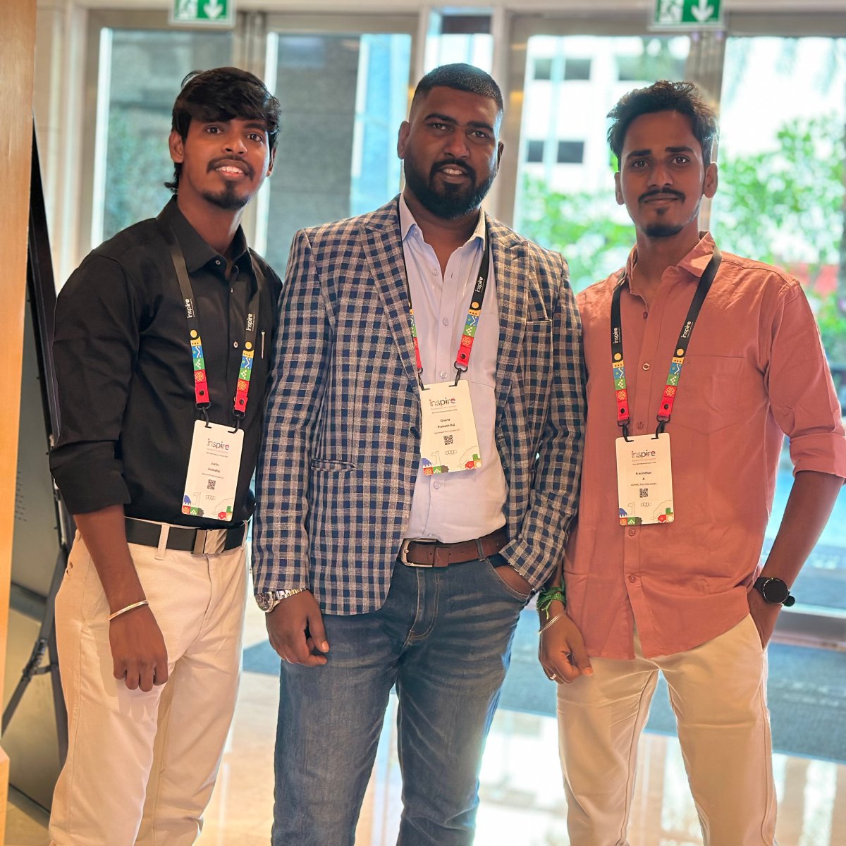 ashprotech_'s tweet photo. A memorable moment at Zoho Inspire Dubai 2026 ✨
Glad to meet @JustinArokiaRaj and @Gnanaprakash Raj  from the Agaramsoft team—great discussions and positive energy all around.

#ZohoInspireDubai2026 #ZohoPartners #BusinessConnections 
#ashprotech #ashpro #ashpro #Zoholics #zoho https://t.co/VU7W3ZxP2p