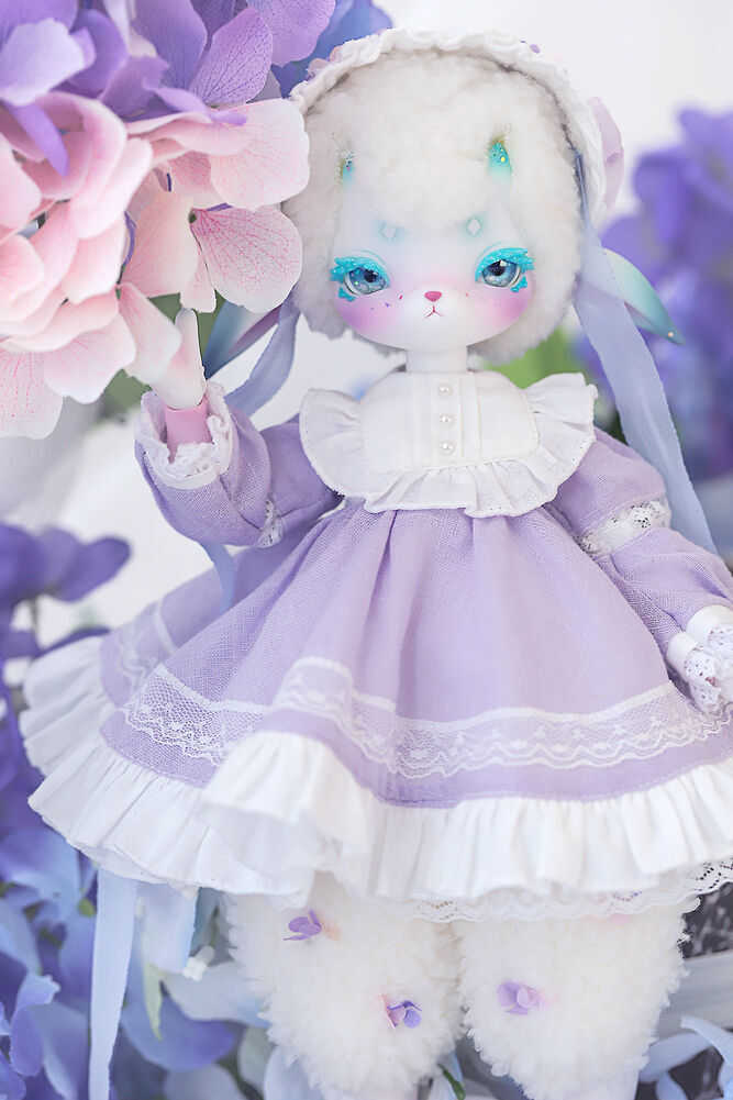 DOLK×Coral Reef Doll】☔10体限定☔ 数量限定で特別復刻した 紫陽花