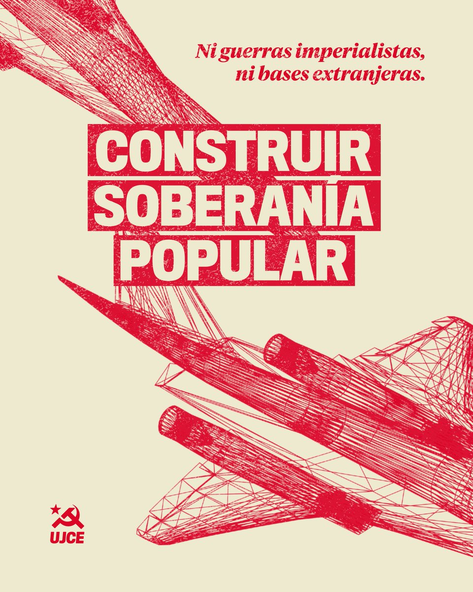 Ni guerras imperialistas, ni bases extranjeras.
¡CONSTRUIR SOBERANÍA POPULAR!🚩🚩
