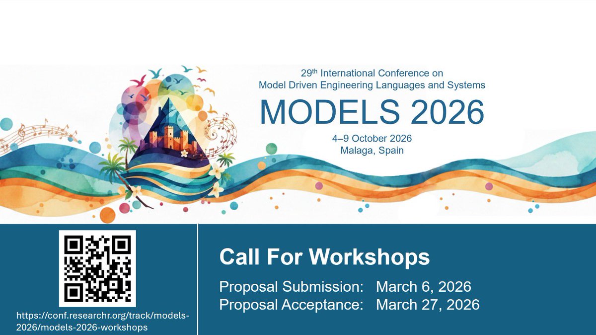 MODELS Conference tweet media