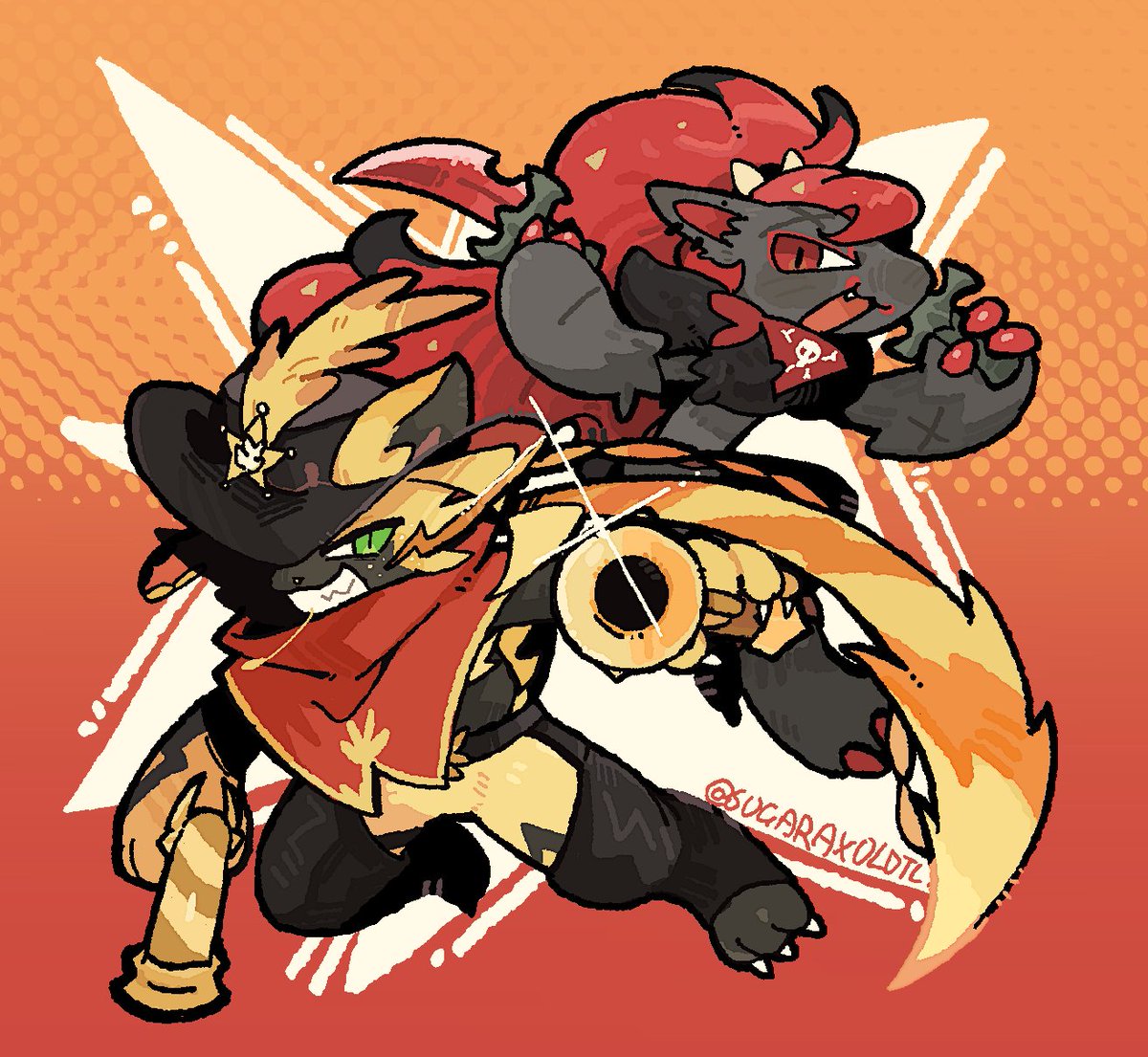 sugaraxolotl2's tweet photo. 🌾🌶️🐱🦊 https://t.co/5ItVtAC3px