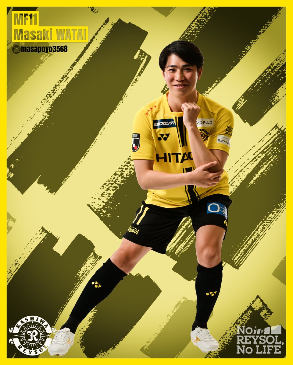4⃣ No.11 #渡井理己 Masaki WATAI @PH8kr #レイソルフリーポーズ