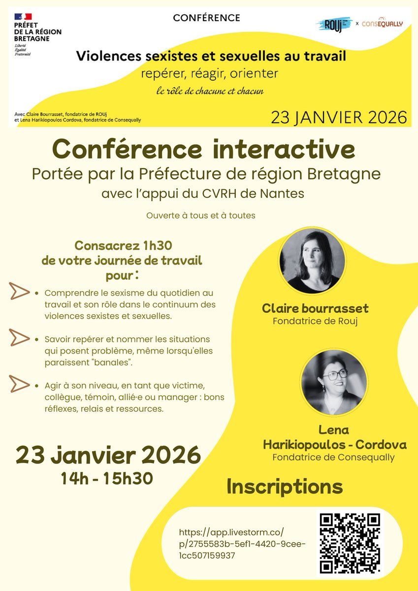 Image de Préfet de Bretagne et d'Ille-et-Vilaine - #LutteContreLeSexisme | À la veille de la Journée nationale de lutte contre le sexisme du 25 janvier