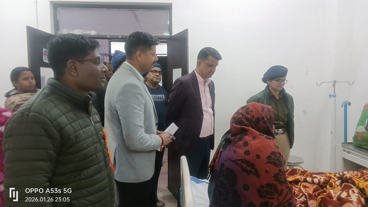 बेहतर स्वास्थ्य व्यवस्था की दिशा में कदम।
अनुमंडलीय अस्पताल, गोगरी का जिलाधिकारी महोदय द्वारा निरीक्षण कर व्यवस्थाओं का जायज़ा लिया गया।