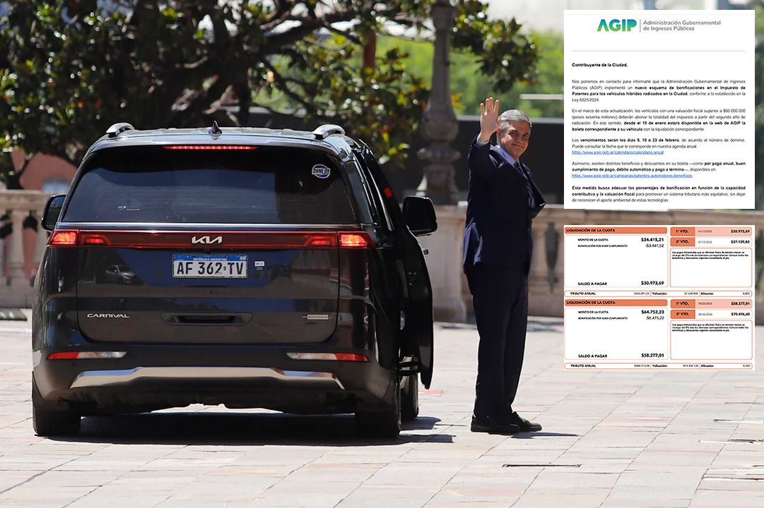 🔹Jorge Macri castigó otra vez a los porteños que compraron autos híbridos y eléctricos.
🔹Las patentes en la ciudad de Buenos Aires llegaron con aumentos de más del 100%.
🔹Pero la mayoría de los electrificados perderán además todos los beneficios: autoblog.com.ar/jorge-macri-ca…