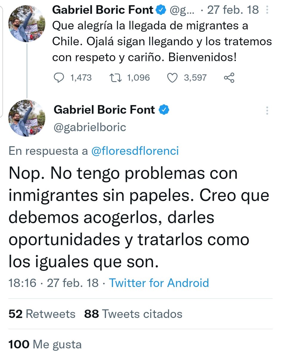 rparedesselaive's tweet image. Llegaste hablando del Wallmapu y su desmilitarización y de fronteras abiertas.

La consigna vacía y el lastre eres tu.