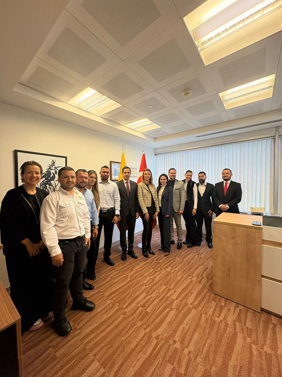 As Chairman of the DEİK - Foreign Economic Relations Board  Türkiye–Bolivia Business Council and as a business executive actively working with #Colombia, it was a pleasure to meet with INTERCOMER in Turkey and exchange views on cooperation and future opportunities.

My sincere