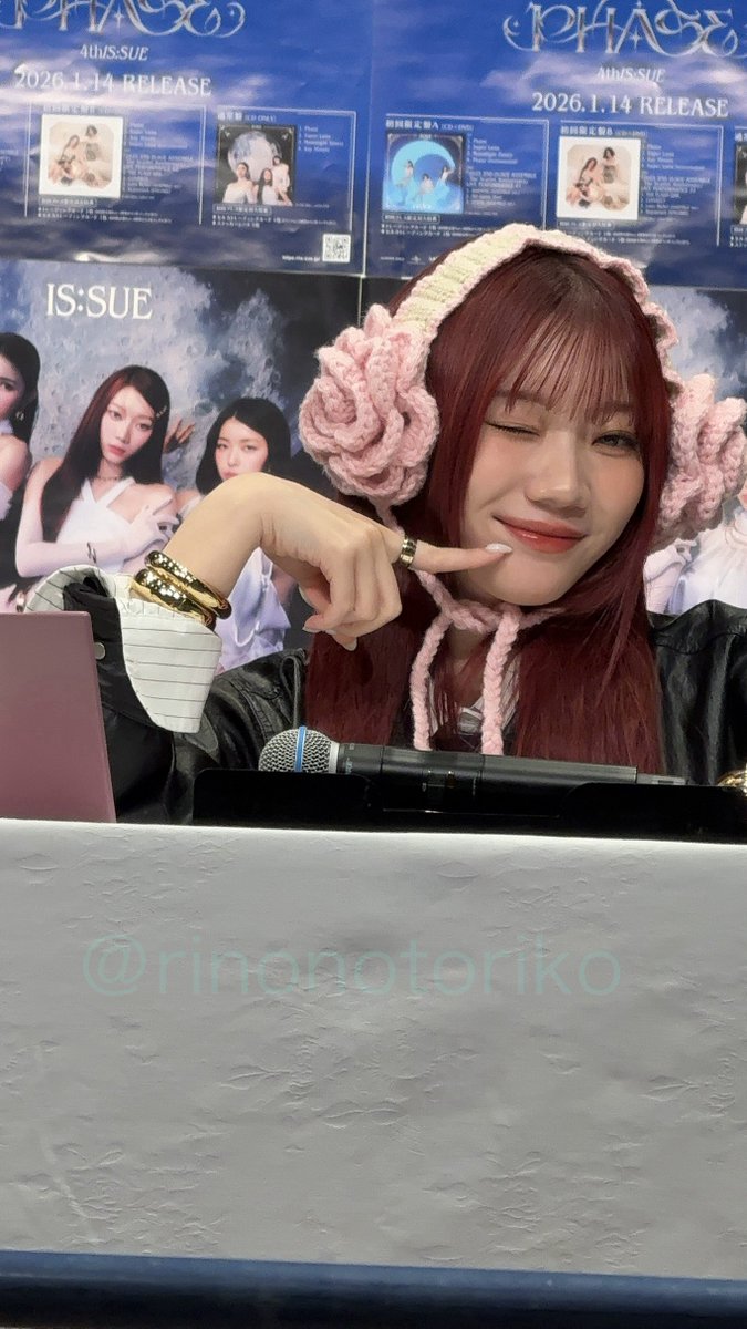 IS:SUE プレミアム全員サイン会 メロすぎ注意⚠️🫶 #ISSUE_オフライン