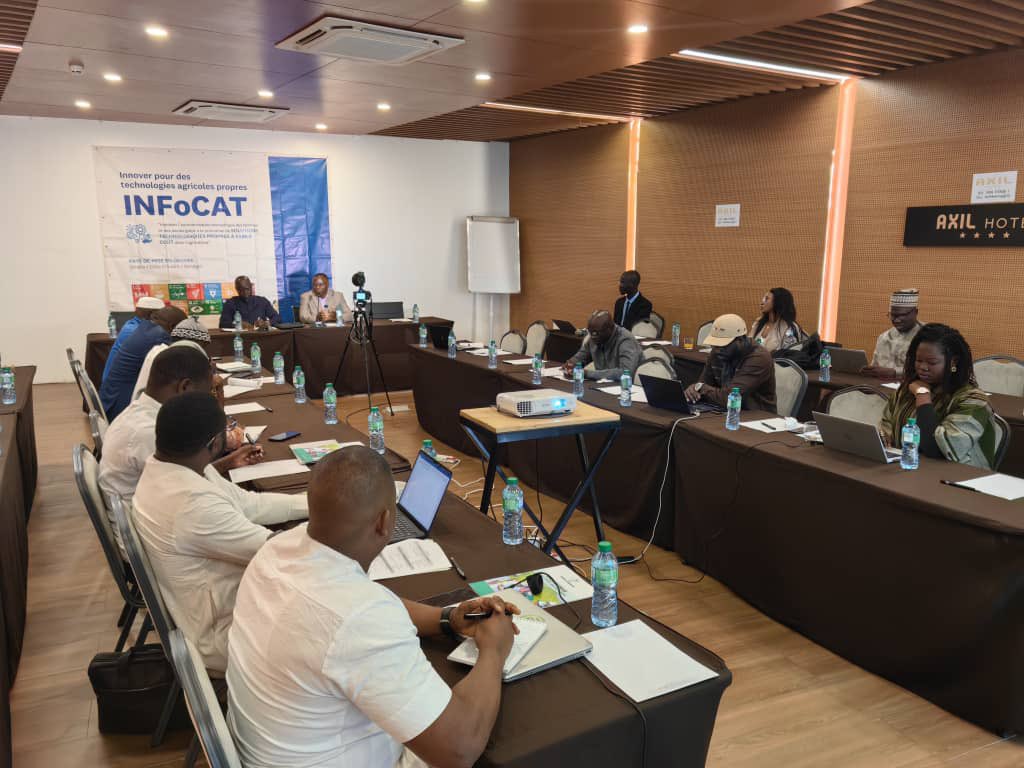 UNUINRA's tweet photo. A policy roundtable for our #INFoCAT project is ongoing in Ghana,Senegal &amp; Côte D’Ivoire.

This pilot project,is at the intersection of Entrepreneurship,Energy &amp; #Agric . 

This collaborative project has been a launching pad serving as a template for other green related projects. https://t.co/GGcC3xY5Ci