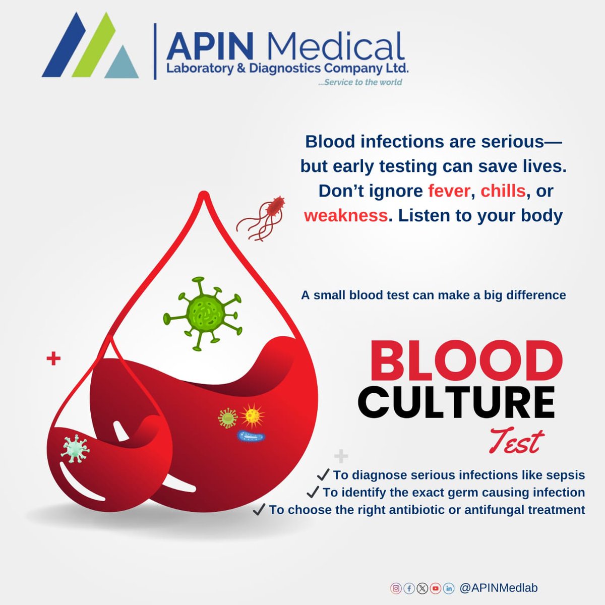 #BloodTest
#BloodCultureTest
#MedicalLab
#Diagnostics
#LabMedicine
#HealthyAbuja
#AbujaWellness
#HealthTips
#KnowYourHealth
#EarlyDetection