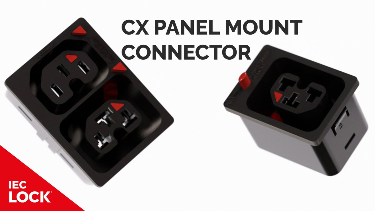Learn more about the IEC Lock CX Panel Mount Connector -  with secure locking side and bottom tabs, this connector prevents power cords being accidentally pulled out or working loose through vibration.

Watch the video now 👉 youtu.be/l4CnK65TV4s