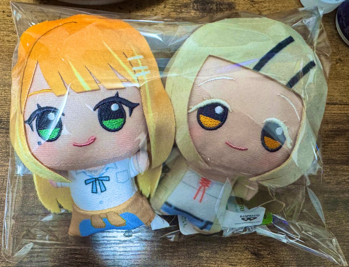 ナムクレで取ったの届いたけど入れ方がなんか良いな 