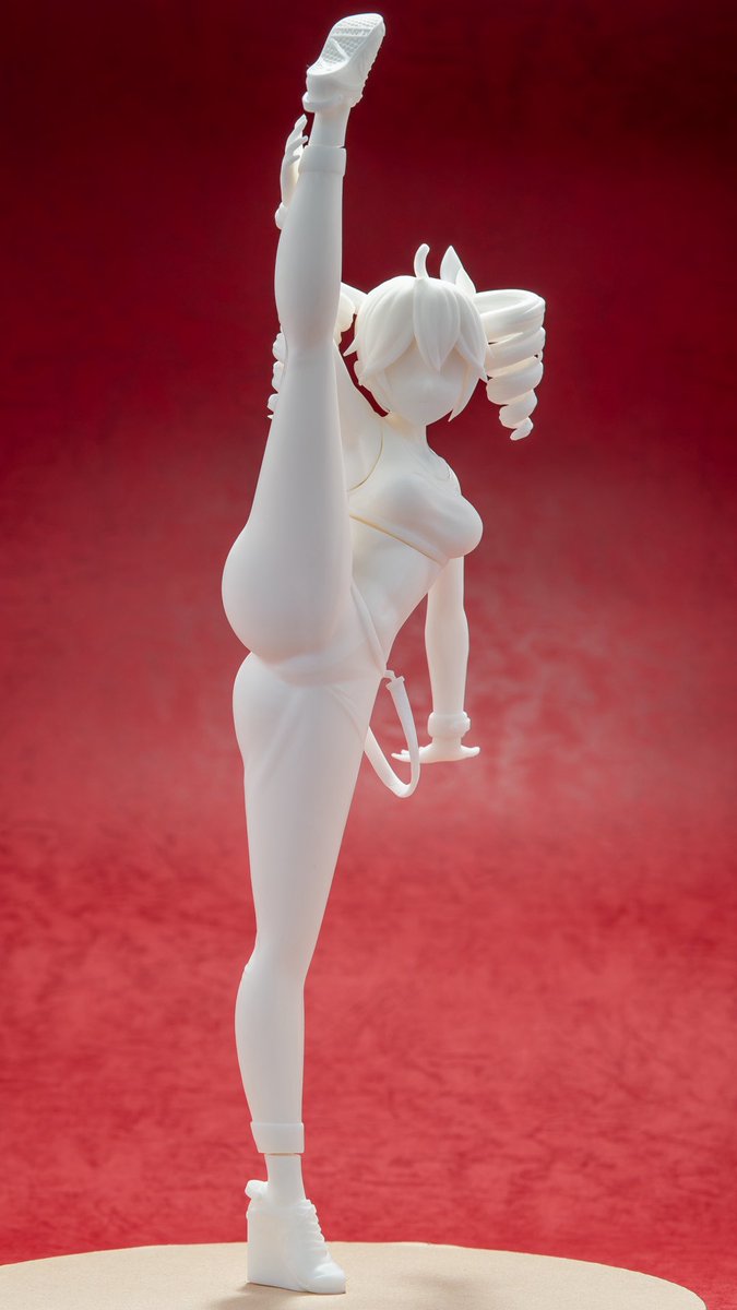 重音テトとストレッチ』 ワンフェスでガレージキット販売します