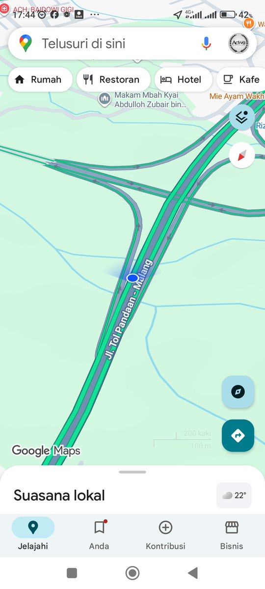 Tol Malang KM70 kenapa selalu berbau wangi melati dan kanthil

Emg di deket sini ada perkebunan bunga?