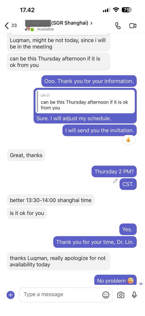 Dari jaman kuliah sampai dah kerja tiap kali mau minta bimbingan ke professor ndak pernah punya problem. Alhamdulillah selalu dihadapkan dengan professor2 rendah hati, senang berbagi ilmu, dan sabar menghadapi keterbatasan pengetahuanku. Wkwwk.