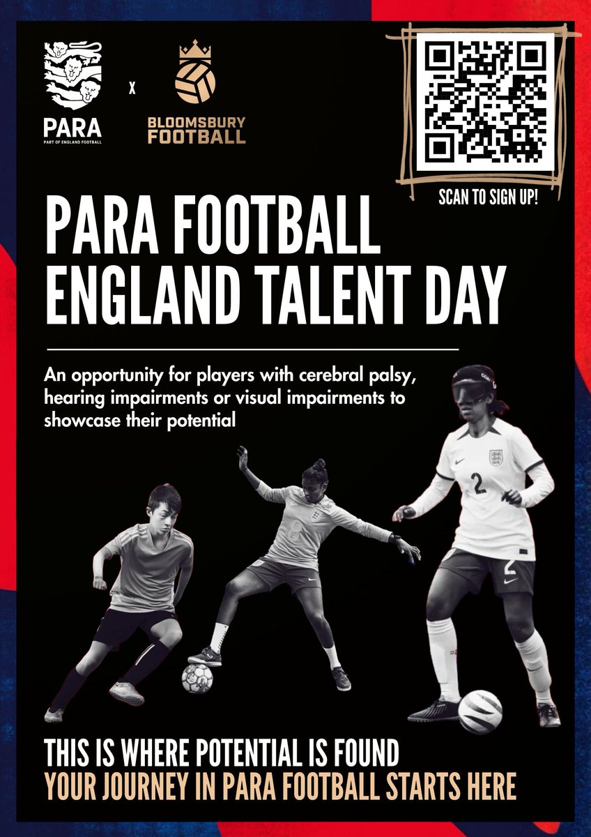 Partially Sighted Football League tweet media