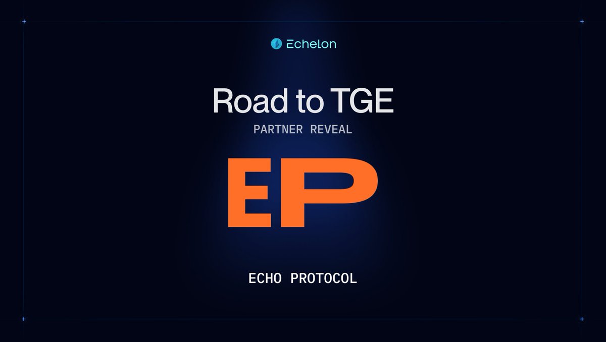 Road to TGE - Partner Spotlight #8: Echo Featuring @EchoProtocol_, a Bitcoin  liquidity and yield infrastructure layer. Echo unifies native BTC, BTC  LSTs, and wrapped BTC into a single asset, enabling BTCFi