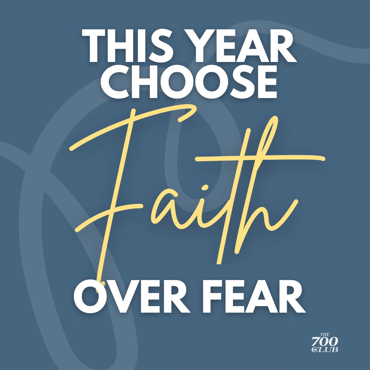 700club's tweet image. Faith over fear in 2026 💪 

#newyear #faithoverfear #faithwalk #encouragement #goals #letsgo #christian #standfirm #jesus