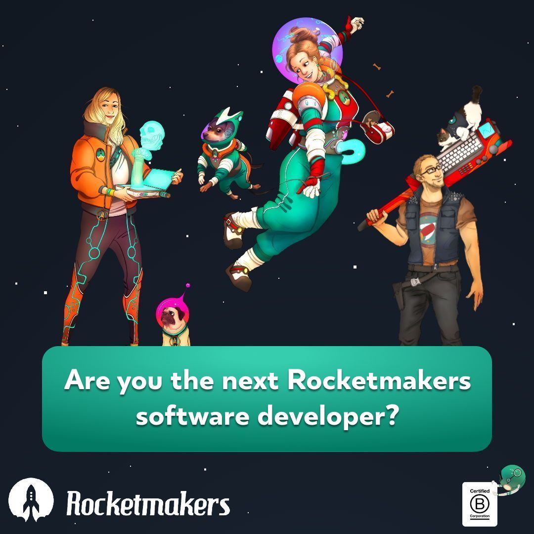 rocketmakers's tweet image. We’re on the lookout for a Software Developer to join the Rocketmakers crew! If you enjoy working with friendly humans and want to be involved in the latest tech and proper, meaningful digital projects, we’d really like to hear from you. 🚀 

👉  buff.ly/6x8taup