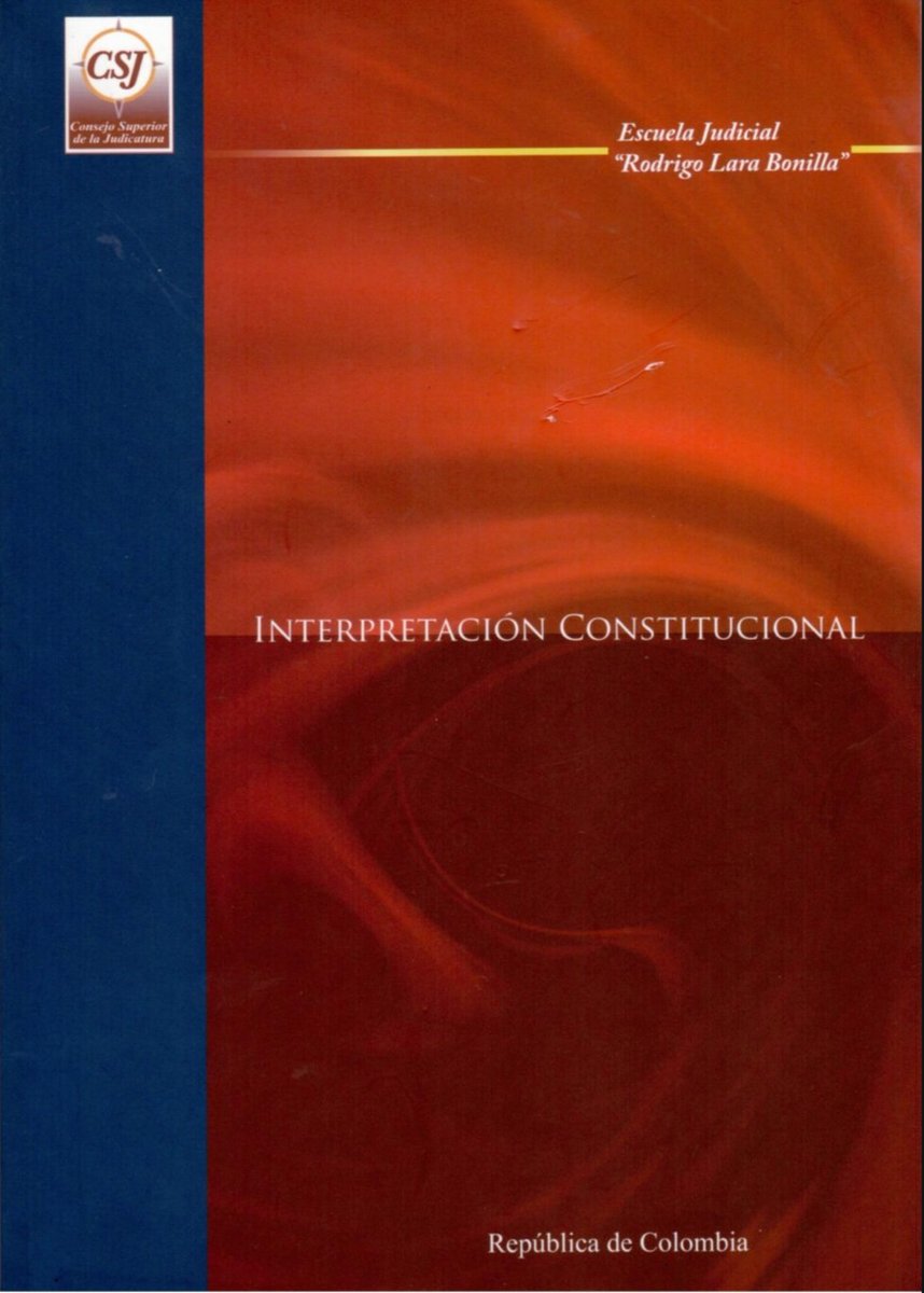 WilliamLond_R's tweet image. 📖 | 𝐁𝐈𝐁𝐋𝐈𝐎𝐓𝐄𝐂𝐀 𝐉𝐔𝐑𝐈́𝐃𝐈𝐂𝐀 𝐃𝐈𝐆𝐈𝐓𝐀𝐋 ⚖️

INTERPRETACIÓN CONSTITUCIONAL. Diego Eduardo López Medina (EJRLB) ⬇️