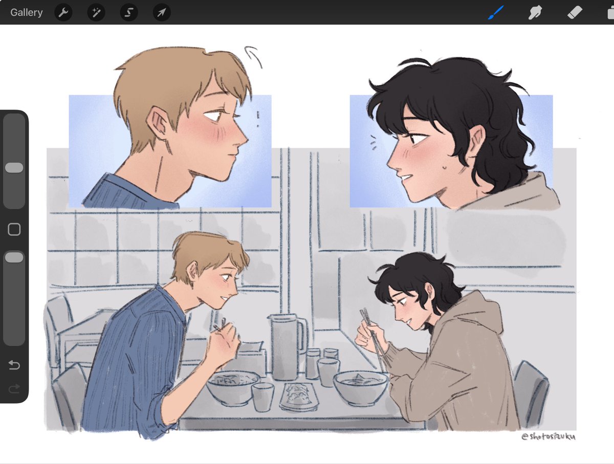 i don’t think i’ll ever finish this but i had a vision once upon a time #akiten